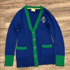 Vintage Tommy Girl blue cardigan sweater